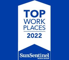 PRMG Takes Home Second Place in The South Florida Top Workplaces Competition!