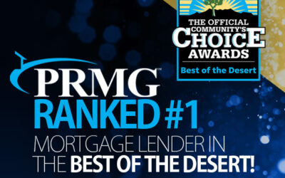 PRMG Ranked #1 Mortgage Lender in the Best of the Desert competition