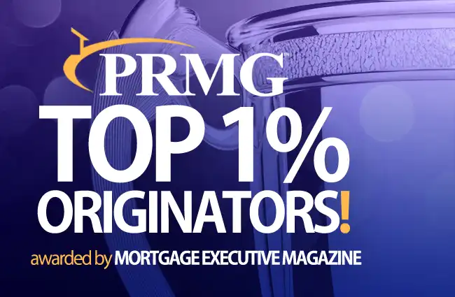 PRMG Awarded Top 1 Percent Originators By Mortgage Exec Magazine